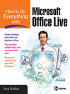 How to Do Everything with Microsoft® Office Live